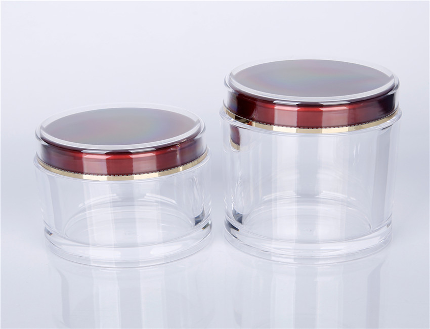 Clear Plastic Jars with Lid