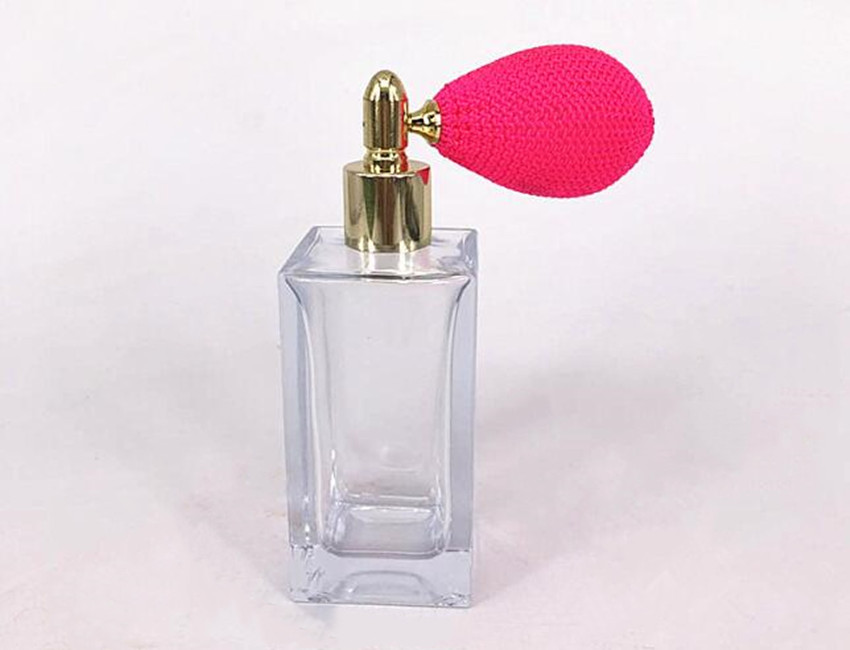Clear Airbag Glass Perfume Bottle