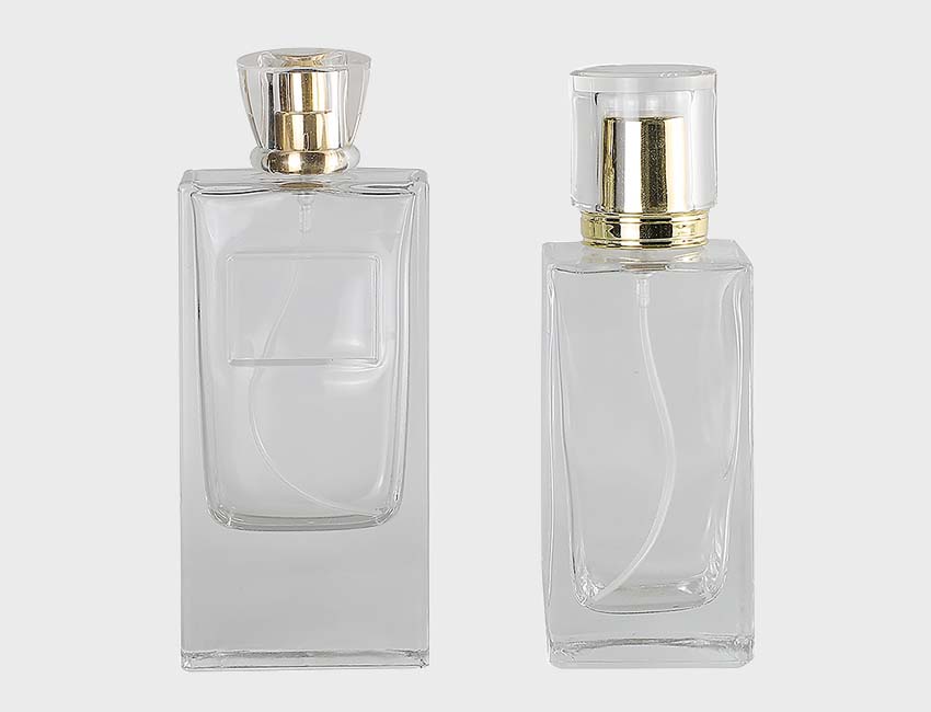 Square Glass Perfume Bottles