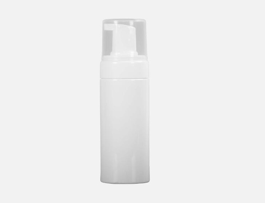 White Plastic Alcohol Bottle