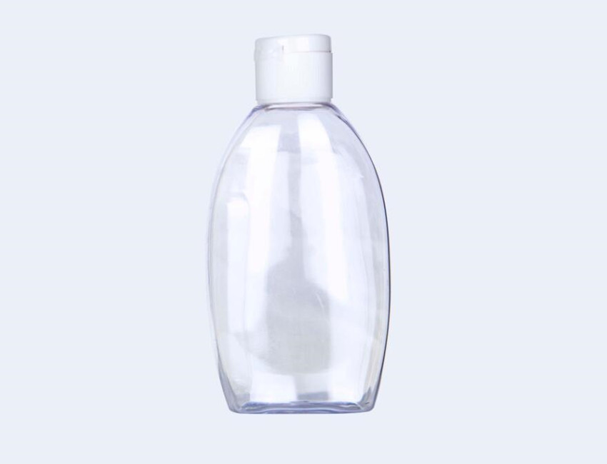 Flat PET Clear Bottles