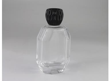  Parfümflasche aus klarem Glas
