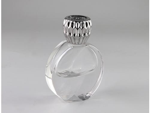 Oval Glass Perfume Bottle
