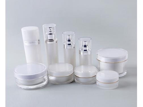 Fancy Acrylic Cosmetic Bottles and Jar