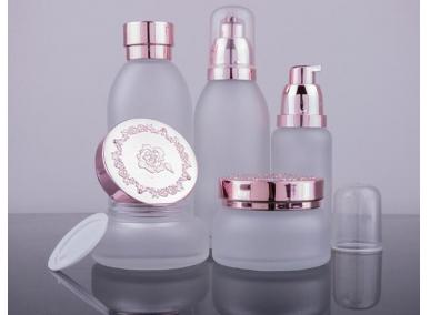 kosmetische Glasverpackungsflaschen