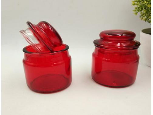 Recycled Glass Candle Jars
