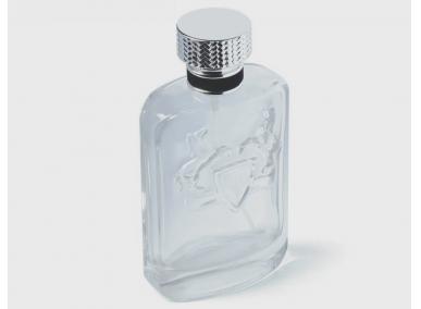 Transparenter Glas-Parfüm-Flasche