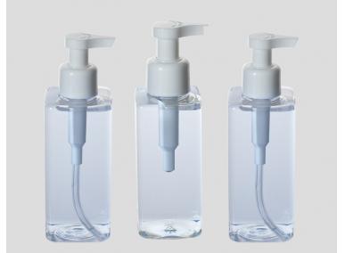 Leere Hand Sanitizer Flaschen