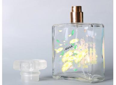 benutzerdefinierte Luxus leere Glas Parfüm Sprühflasche 100ml  - Top & Top