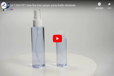 Benutzerdefinierte Feinen Nebel Sprayer PET-Flasche Klar